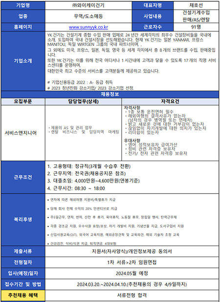 와이케이건기