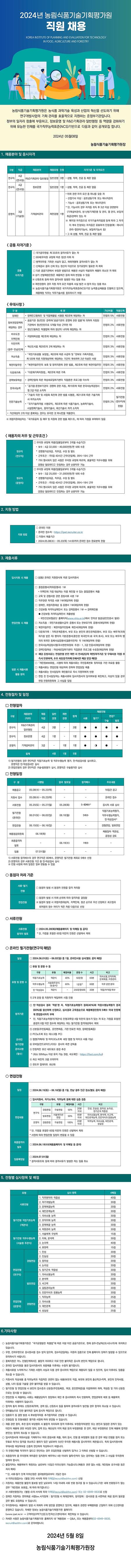 농림식품기술기획평가원